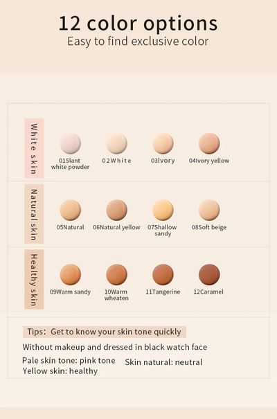 PUDAIER® Nudies Tinted Foundation & Concealer Stick - Color #12 Caramel