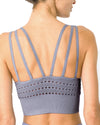 Mesh Seamless Set - Grey Purple - Savoy Active