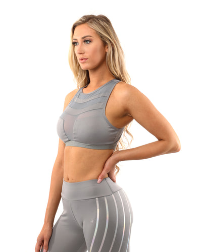 Laguna Sports Bra - Grey - Savoy Active