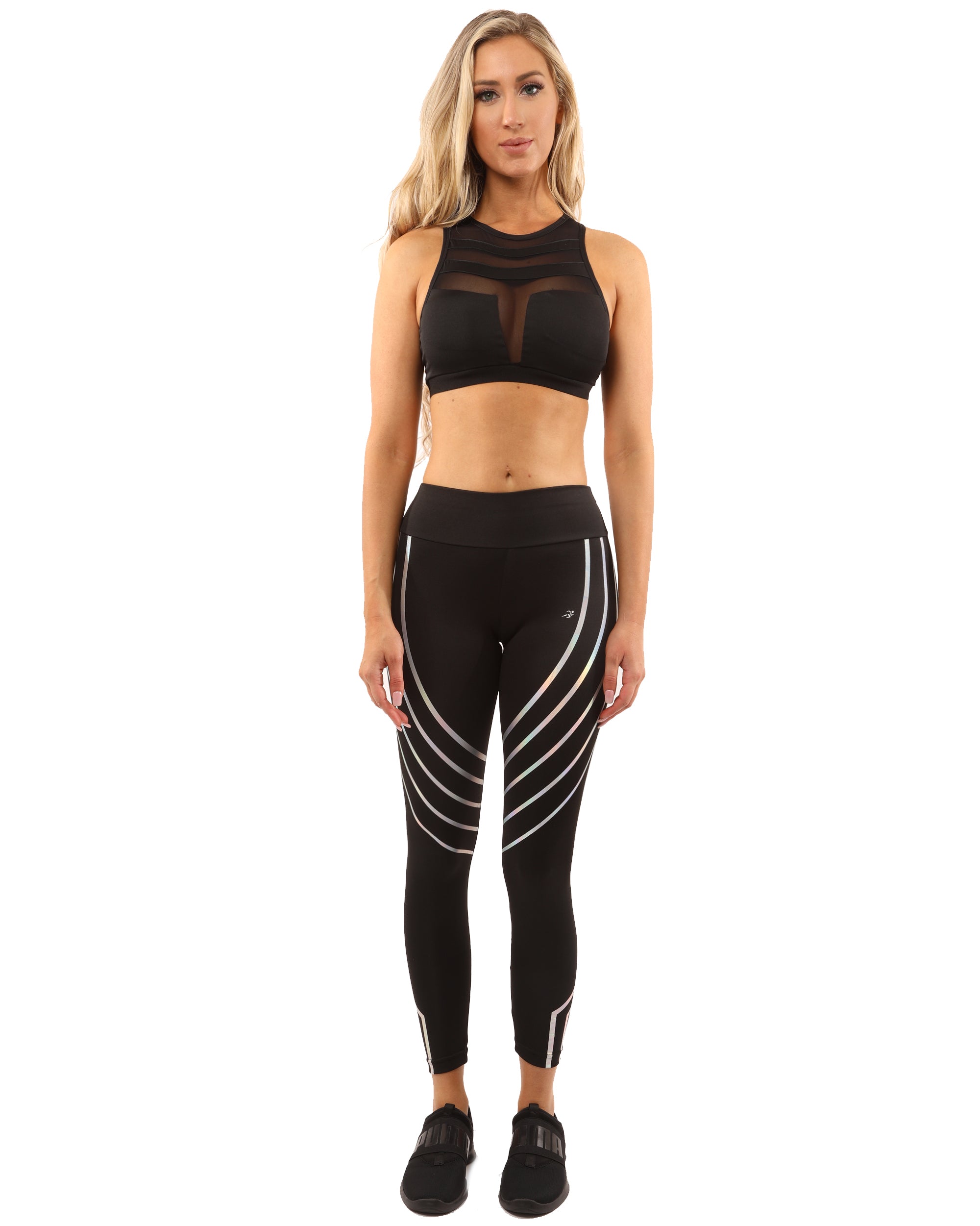 Laguna Set - Leggings & Sports Bra - Black - Savoy Active