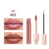 Pudaier Duo Lip Liner & Matte Liquid Lipstick - Color #02 Light Brown