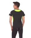 Schuyler Mens Tshirt - Black & Yellow