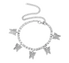 Kaura Butterfly Anklet - Silver