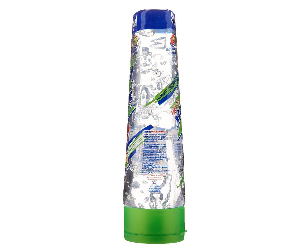 Wet Line Xtreme Professional Uv Protection Extra Strong Hold Hair Styling Gel, 17.64 Oz