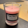 Glass Candle - Litchi White Tea Scent