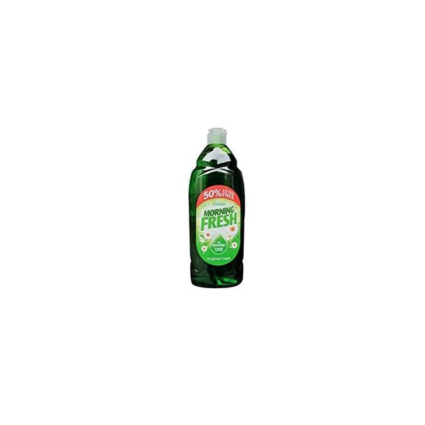 Morning Fresh Washing Up Liquid Original (450ml+50% Free) 675ml, Aluminium, White
