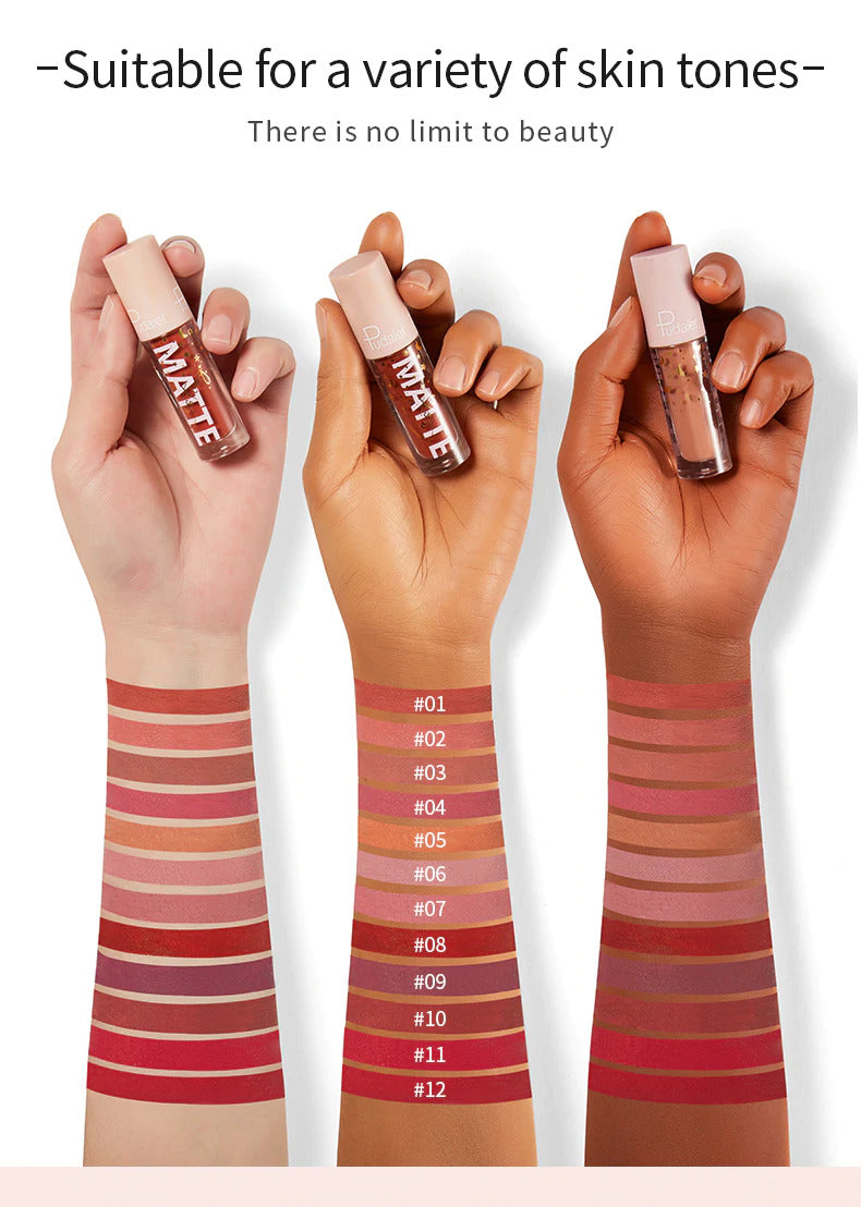 PUDAIER® Air Matte Lip Color - Color #02 Bean Paste