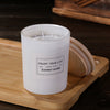 Soy Wax Candle with Bamboo Lid - English Pear Freesia Scented
