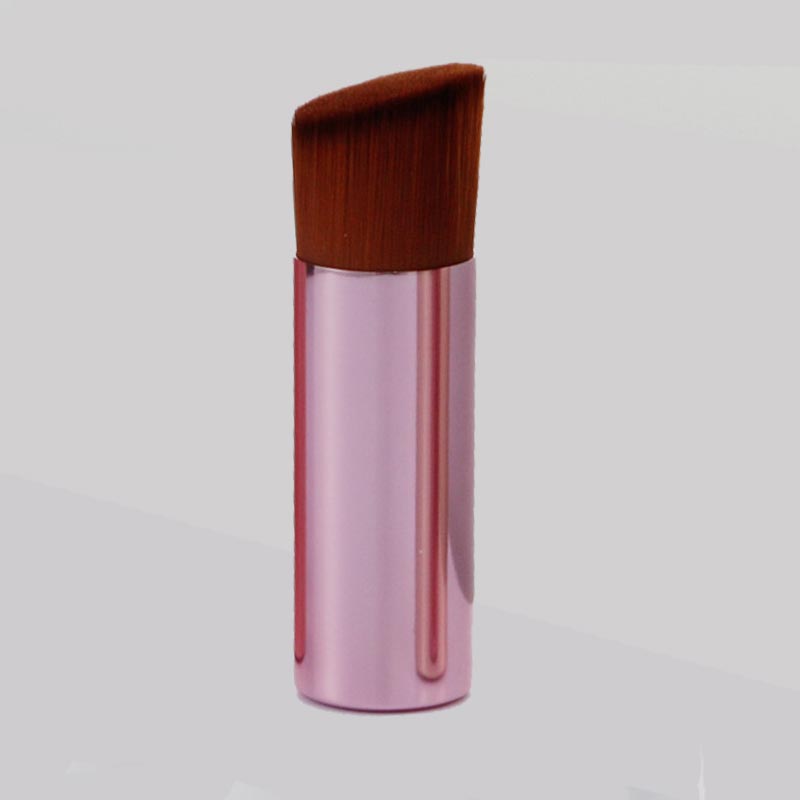 Pink Cylinder Makeup Brush
