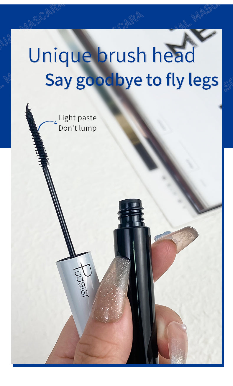 PUDAIER® Volumizing & Lengthening Colored Mascara - Color #01 Black