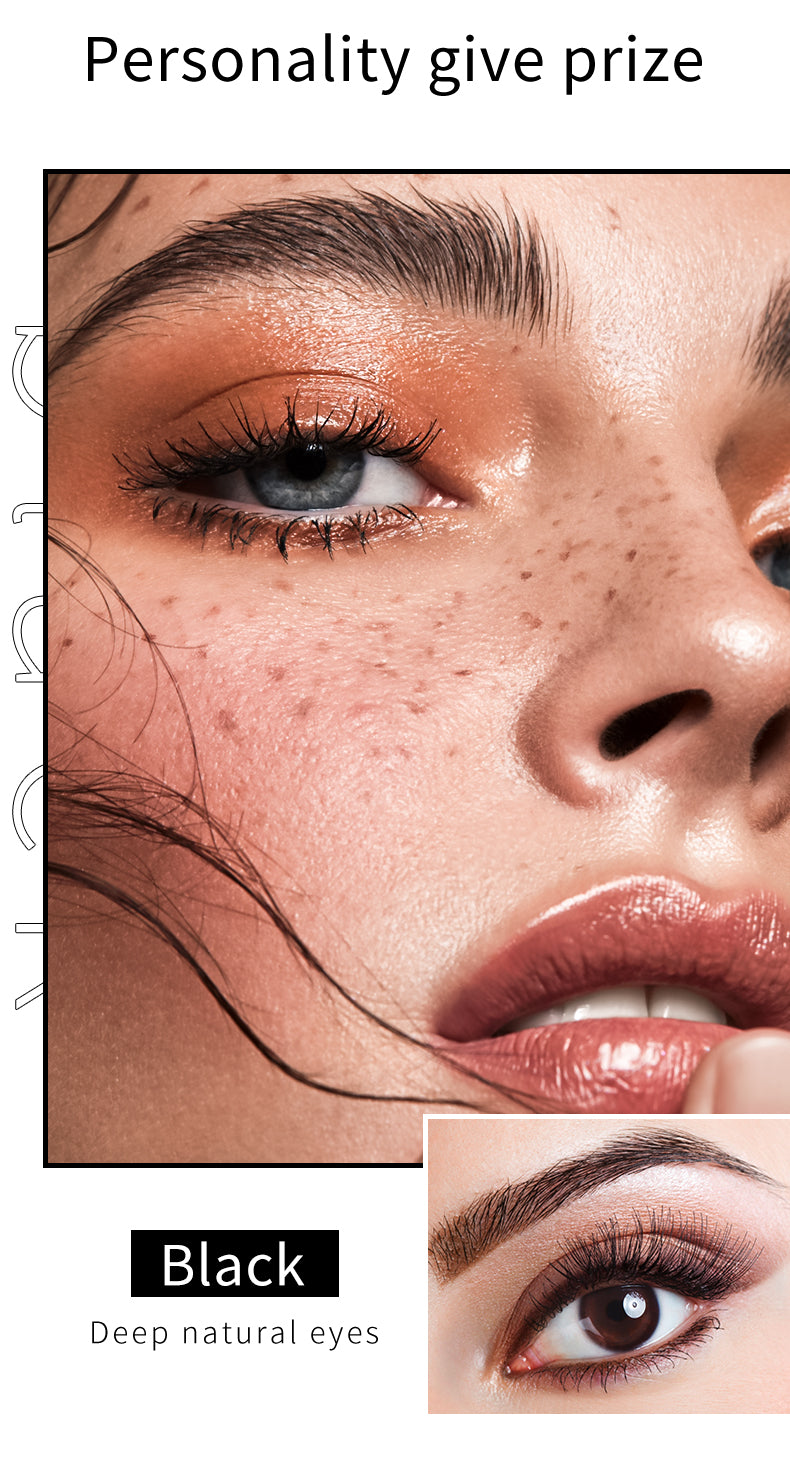 PUDAIER® Volumizing & Lengthening Colored Mascara - Color #01 Black