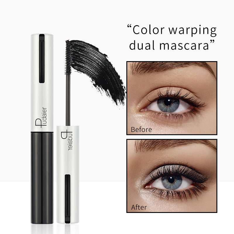 PUDAIER® Volumizing & Lengthening Colored Mascara - Color #01 Black