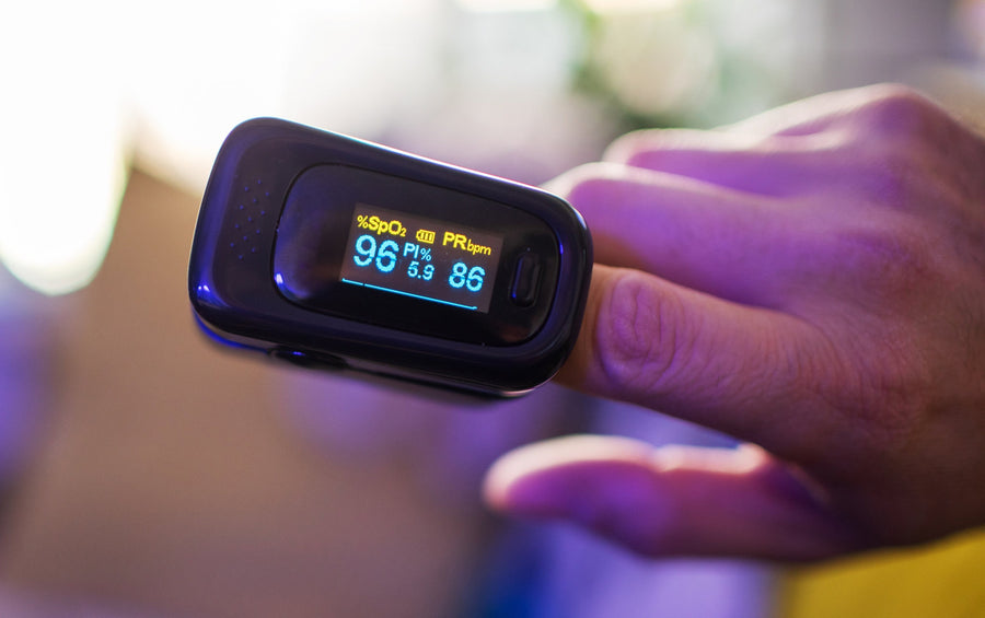 High Feedback Home Use Blood Oxygen Meter Finger Pulse Oximeter