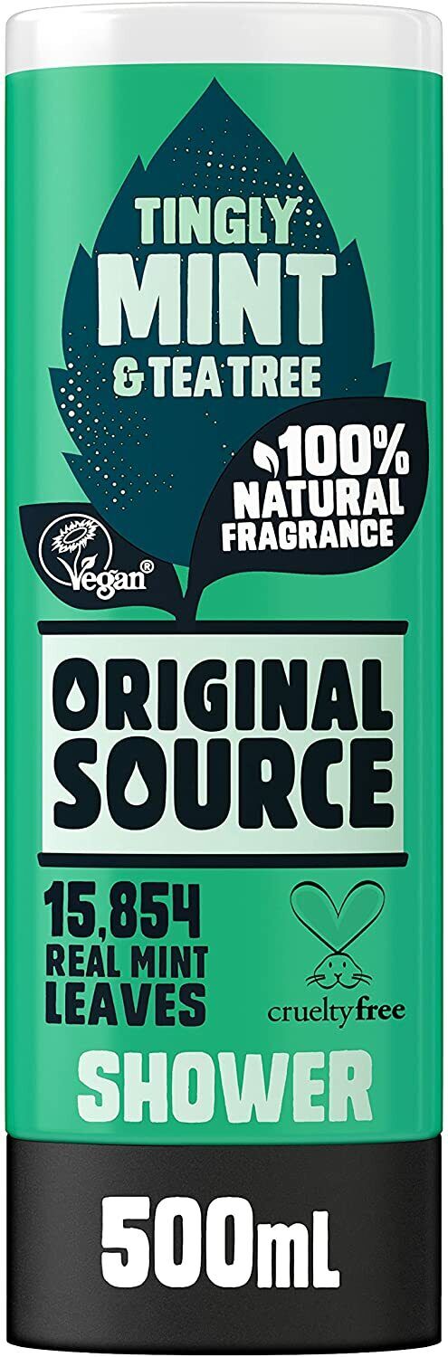 Original Source Mint & Tea Tree Shower Gel 500ml - Fulfillment Center